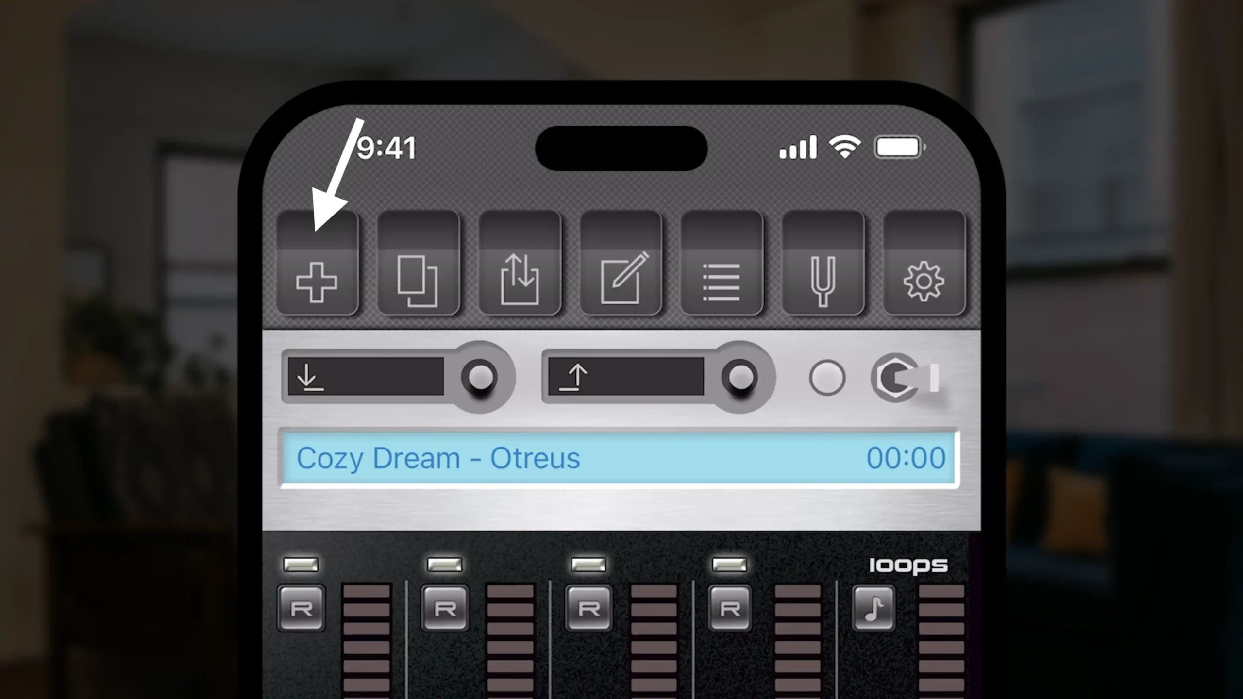 StudioMini-Create-Project Create Project - StudioMini app to record music